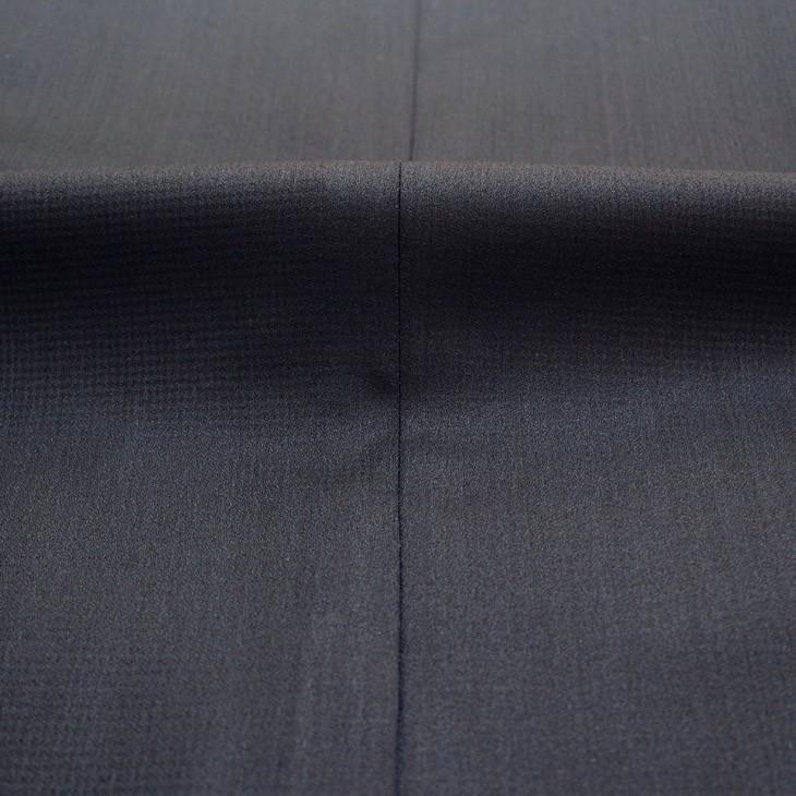 スーツ メンズ 新品 春夏 FICCE フィッチェ 濃紺ネイビー 小織柄 スリーピース （ベスト付き） 2つボタン ナロー系 スリム スーツ  (A/AB/BB体)  fic-400 | FICCE | 13