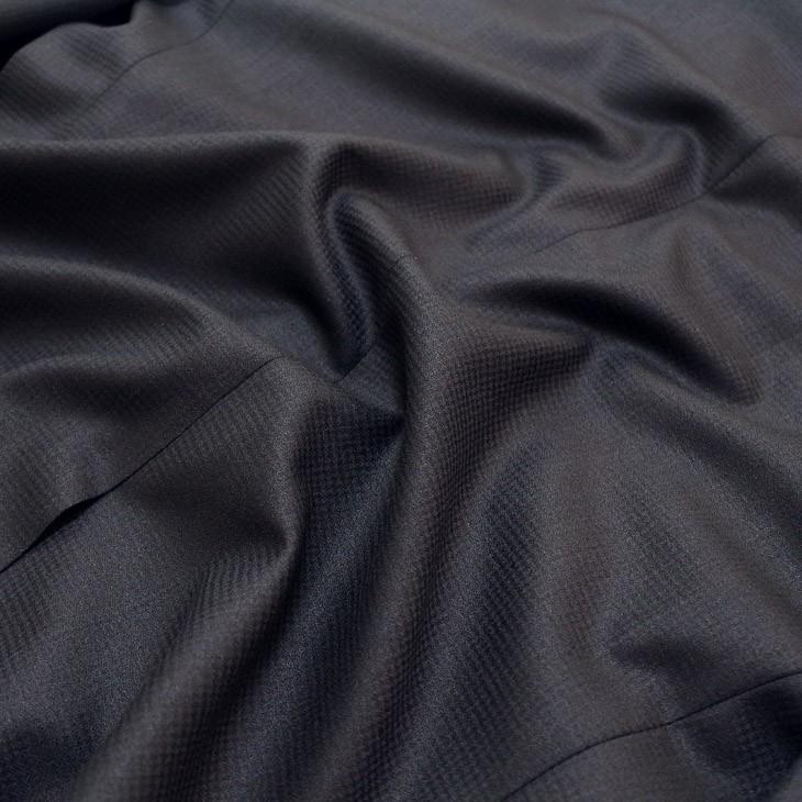 スーツ メンズ 新品 春夏 FICCE フィッチェ 濃紺ネイビー 小織柄 スリーピース （ベスト付き） 2つボタン ナロー系 スリム スーツ  (A/AB/BB体)  fic-400 | FICCE | 14