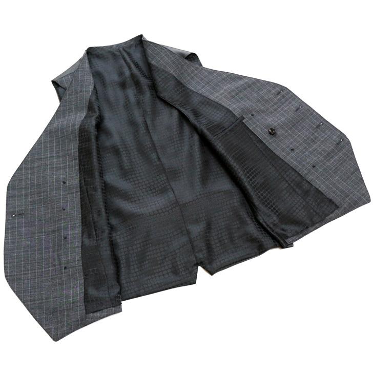 FICCE ダブルスーツ メンズ 春夏 新品 フィッチェ 灰グレー杢 FICCE ダブルスーツ メンズ 春夏 新品 フィッチェ 灰グレー杢