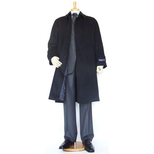 秋冬モデル新品 Ermenegildo Zegna/エルメネジルドゼニア100％カシミア「国内オーダー工場仕立」ネイビー濃紺ステンカラーロングコート blue | ZEGNA | 02