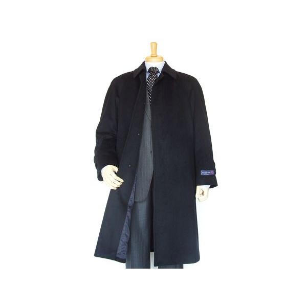 秋冬モデル新品 Ermenegildo Zegna/エルメネジルドゼニア100％カシミア「国内オーダー工場仕立」ネイビー濃紺ステンカラーロングコート blue | ZEGNA | 03