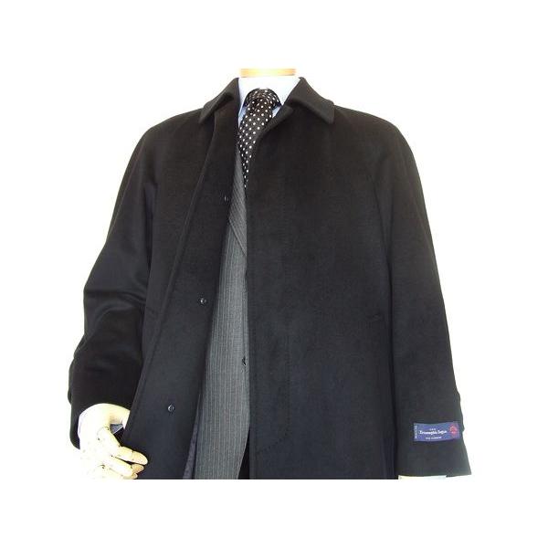 秋冬モデル新品 Ermenegildo Zegna/エルメネジルドゼニア100％カシミア「国内オーダー工場仕立」ネイビー濃紺ステンカラーロングコート blue | ZEGNA | 04