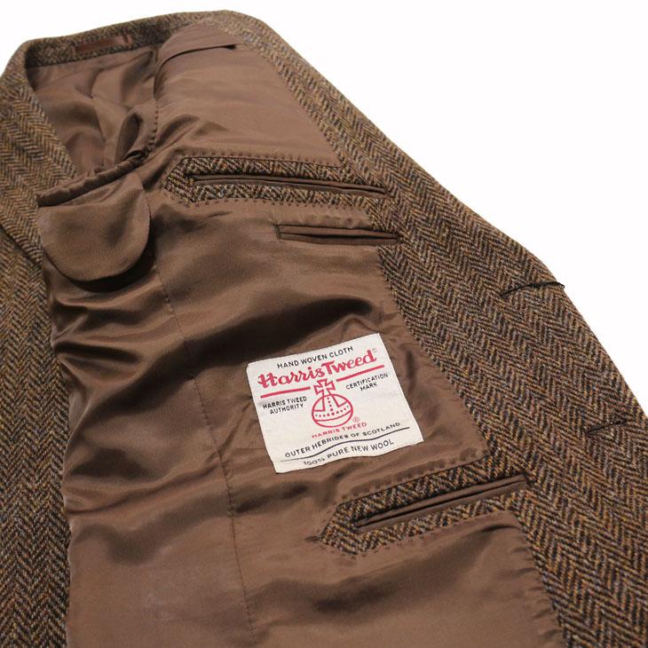 HARRIS TWEED ジャケット テーラード ブレザー ハリスツイード HARRIS TWEED ジャケット テーラード ブレザー ハリスツイード