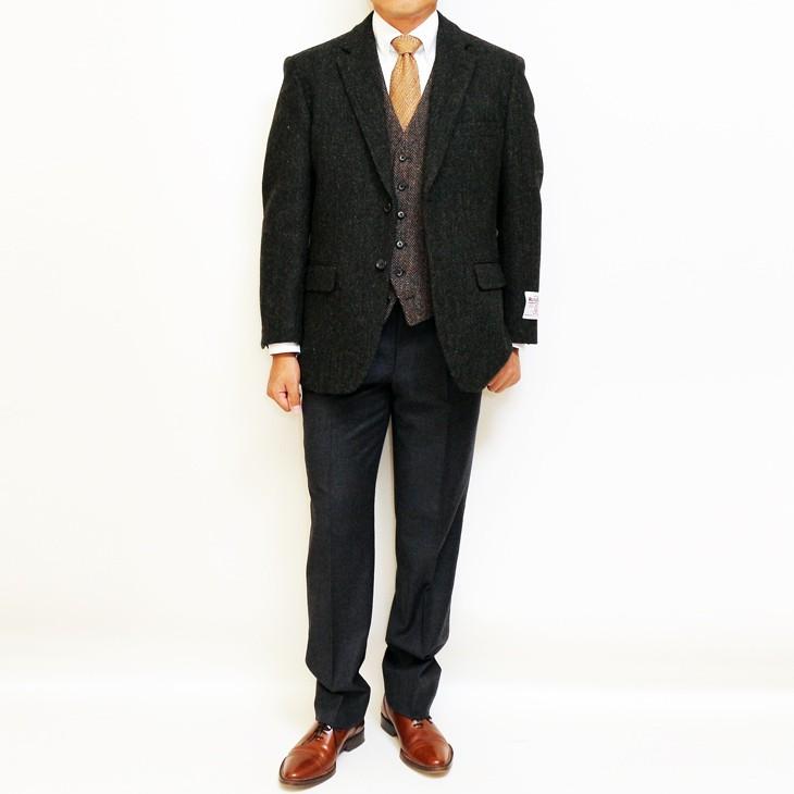 HARRIS TWEED ジャケット テーラード ブレザー ハリスツイード