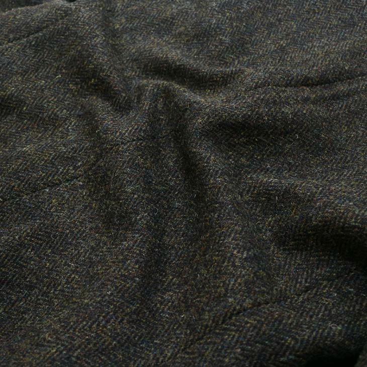 ジャケット テーラード ブレザー ハリスツイード 秋冬 新品 英国  Harris Tweed 深緑 モスグリーン ヘリンボーン杉綾織  (AB/BB体) NT01-2B | HARRIS TWEED | 11