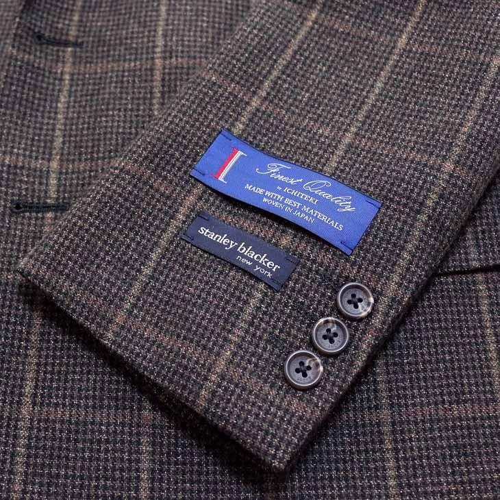 ジャケット テーラード ブレザー 秋冬 新品 スタンリーブラッカー やや茶ブラウン勝ちなモスグリーン ２つボタン ジャケット (AB/BB体) |  | 06