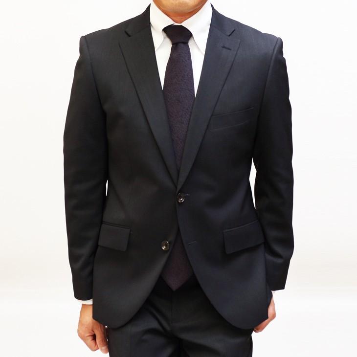 スーツ メンズ 新品 春夏 FICCE フィッチェ 尾州生地 ストレッチ 濃紺ネイビー無地 ソアロン混 2つボタン スーツ (AB体) スリム fic-400 | FICCE | 05