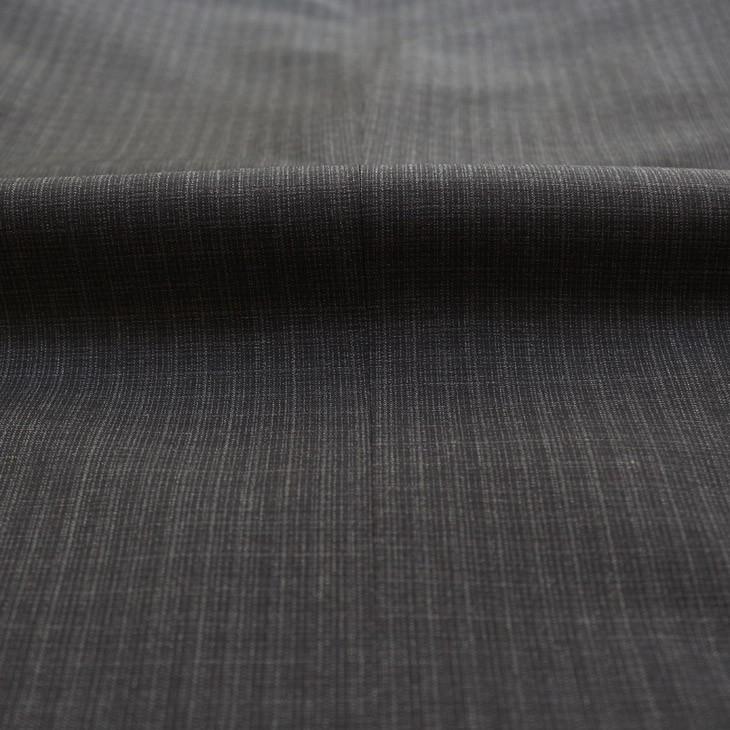 超特価 スーツ メンズ 春夏 新品 エルメネジルドゼニア 灰グレー杢 ブロック小柄チェック 2つボタン ビジネス スーツ (AB/BB体) やや細め J09-2B | ZEGNA | 11