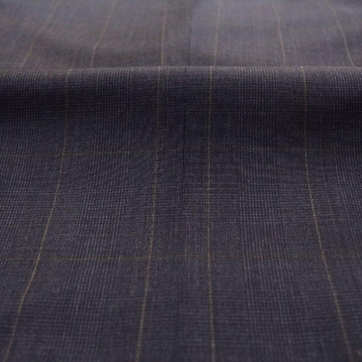 スーツ メンズ 春夏 新品 エルメネジルドゼニア 濃紺ネイビー杢 グレンチェック風 2つボタン ビジネス スーツ (AB体) やや細め J09-2B | ZEGNA | 11