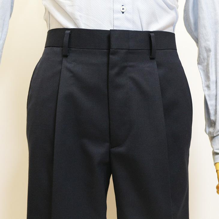 スーツ メンズ 春夏 秋冬 通年 SALE 新品 アランドロン 濃紺ネイビー無地 ナチュラルストレッチ 2つボタン ゆったり型 ビジネス スーツ (A/AB/BB体) J19-2B | アラン・ドロン | 10