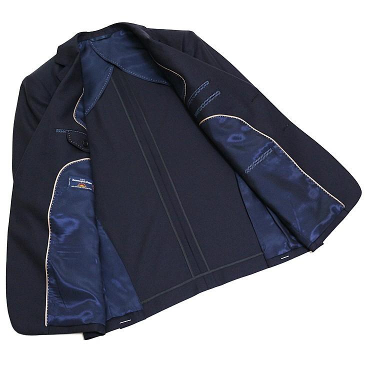   ネイビー テーラードジャケット Stripes For Creative(ストライプ フォー クリエイティブ