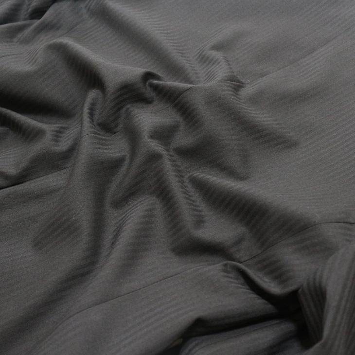 スーツ メンズ 2025 新作 通年 春夏 秋冬 オールシーズン FICCE フィッチェ 黒ブラック 織柄シャドーストライプ ベスト付き スリーピース スーツ (Y/A/AB/BB体) | FICCE | 14