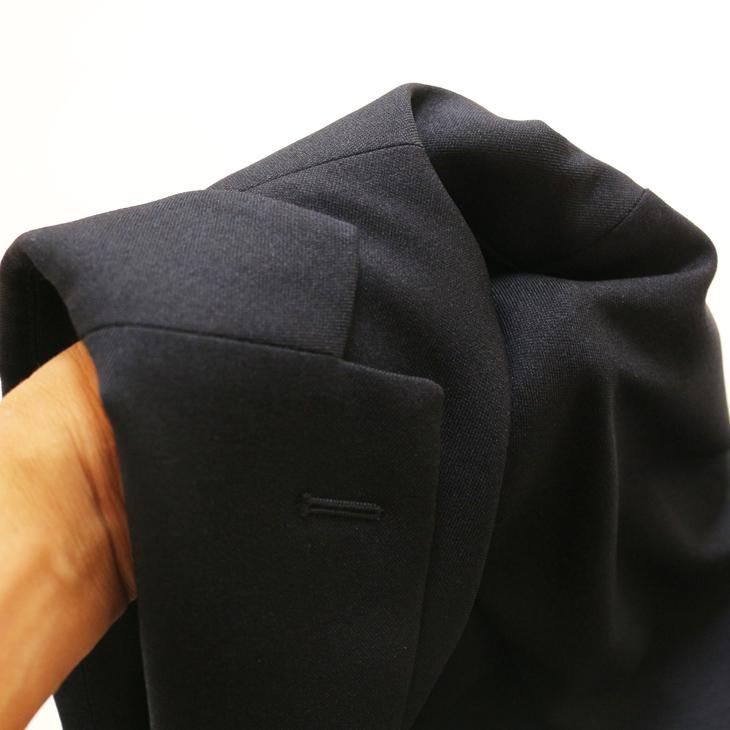 ほぼスーツ メンズ 新作 春夏 秋冬 通年 ELLE PLANETE エル プラネット 濃紺ネイビー杢無地 家庭洗濯可能 2つボタン オールシーズン スーツ ゆったり型 次世代 | ELLE PLANETE | 10