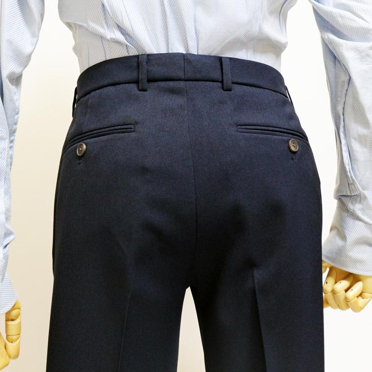 ほぼスーツ メンズ 新作 春夏 秋冬 通年 ELLE PLANETE エル プラネット 濃紺ネイビー杢無地 家庭洗濯可能 2つボタン オールシーズン スーツ ゆったり型 次世代 | ELLE PLANETE | 15