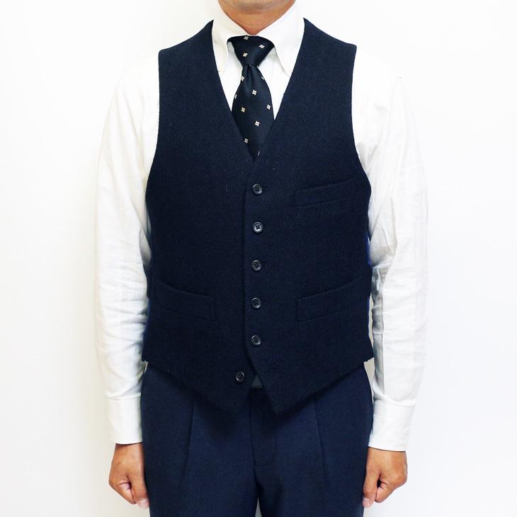 ハリスツイード Harris Tweed ベスト ジレ 2020-21 新作秋冬 オッドベスト 英国生地 選べる新色全３カラー お洒落な キャンプ BBQ グランピング にも | Harriss | 08