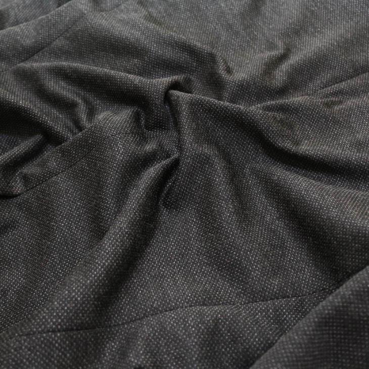 スーツ メンズ 2020-21 新作 秋冬 FICCE SPORTS フィッチェ スポーツ 灰グレー杢 ストレッチ ニット生地 アクティブ スーツ  (A/AB体) スリム | FICCE | 16