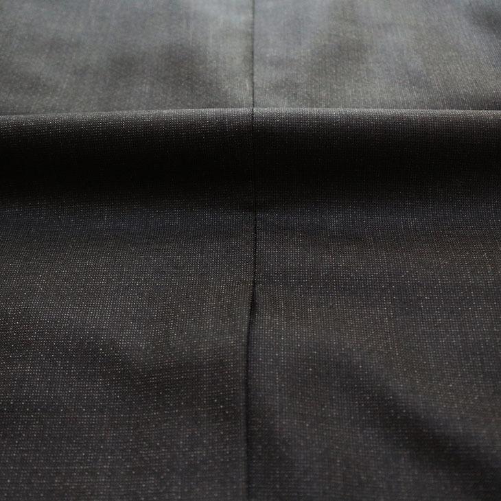 スーツ メンズ 2020-21 新作 秋冬 レノマ パリス Super120s 濃灰チャコールグレー杢 無地 系 DROP6.5 2つボタン ビジネス スーツ (AB体) | renoma | 11