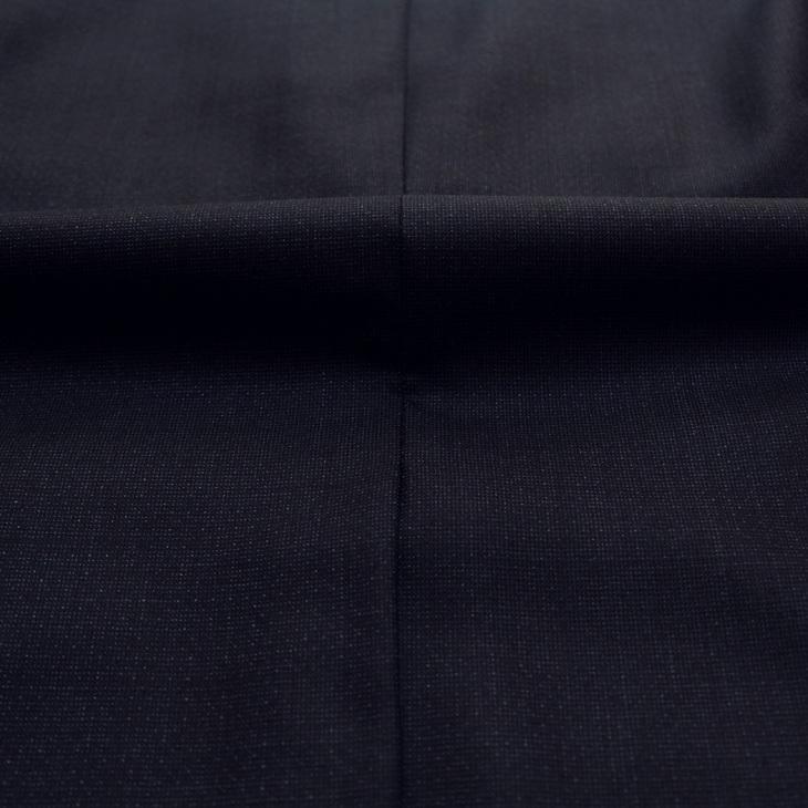 スーツ メンズ 2020-21 新作 秋冬 レノマ パリス Super120s 濃紺ネイビー杢 無地 系 DROP6.5 2つボタン ビジネス スーツ (AB/BB/E体) | renoma | 11