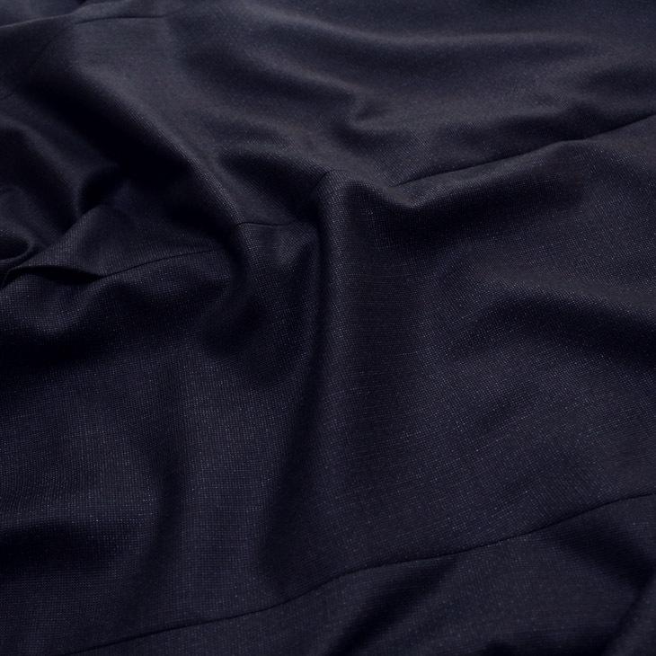 スーツ メンズ 2020-21 新作 秋冬 レノマ パリス Super120s 濃紺ネイビー杢 無地 系 DROP6.5 2つボタン ビジネス スーツ (AB/BB/E体) | renoma | 12