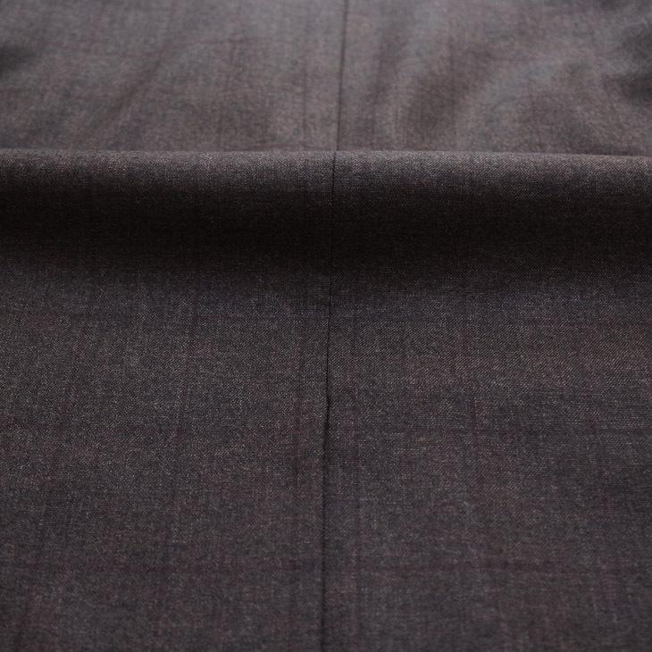 スーツ メンズ 2020-21 新作 秋冬 レノマ パリス Super120s 茶×灰ベース ウインドペン DROP6.5 2つボタン ビジネス スーツ (AB体) | renoma | 12