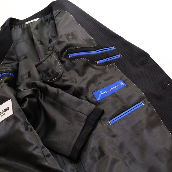 renoma スーツ メンズ 新品 秋冬 レノマ オム BISHU 尾州 濃紺