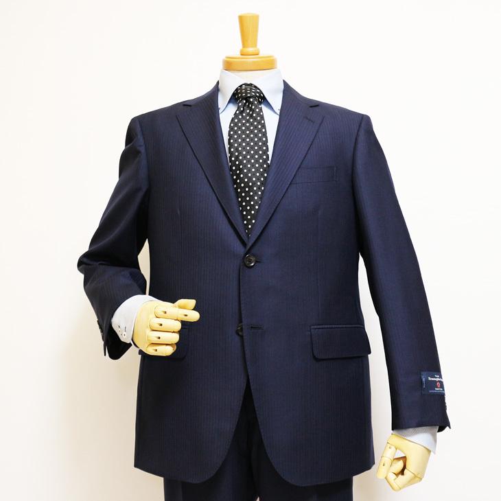 Ermenegildo Zegna ゼニア ビジネススーツ ストライプ ネイビー ゼニア”ELECTA”ストライプスーツ【Made in Japan】 – Mitsumine