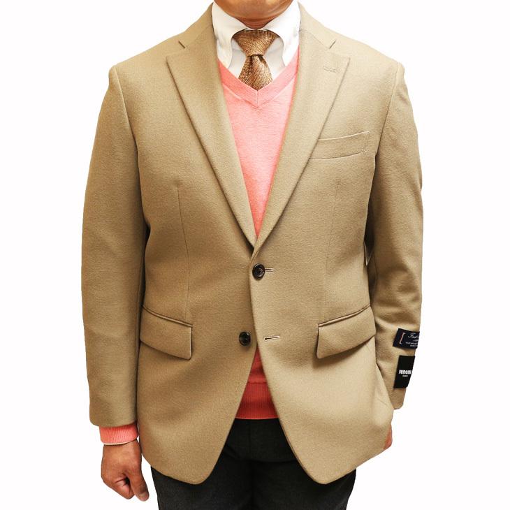 ジャケット テーラード ブレザー 2021-22新作 秋冬 新品 renoma レノマ パリス キャメル色 ストレッチ ニット素材 ジャケット (AB体) やや細め | renoma | 03