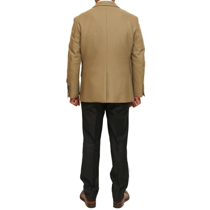 ジャケット テーラード ブレザー 2021-22新作 秋冬 新品 renoma レノマ パリス キャメル色 ストレッチ ニット素材 ジャケット (AB体) やや細め | renoma | 05