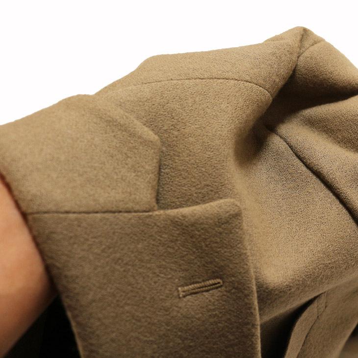 ジャケット テーラード ブレザー 2021-22新作 秋冬 新品 renoma レノマ パリス キャメル色 ストレッチ ニット素材 ジャケット (AB体) やや細め | renoma | 06