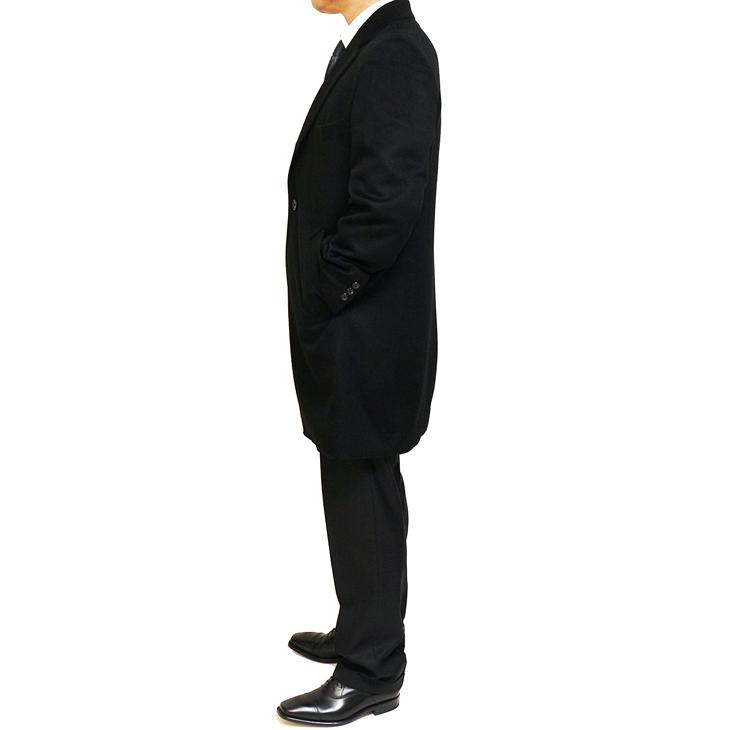 SALE チェスター コート メンズ 秋冬 新品 エルメネジルドゼニア Ermenegildo Zegna ピュア 100％ カシミア カシミヤ 全3色 無地 ブラック グレー ネイビー | ZEGNA | 07