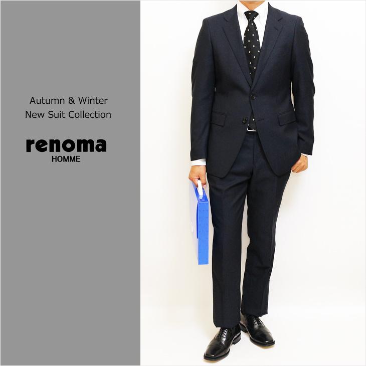 renoma（レノマ） スーツ メンズ 2021-22 新作 秋冬 オム BISHU 尾州