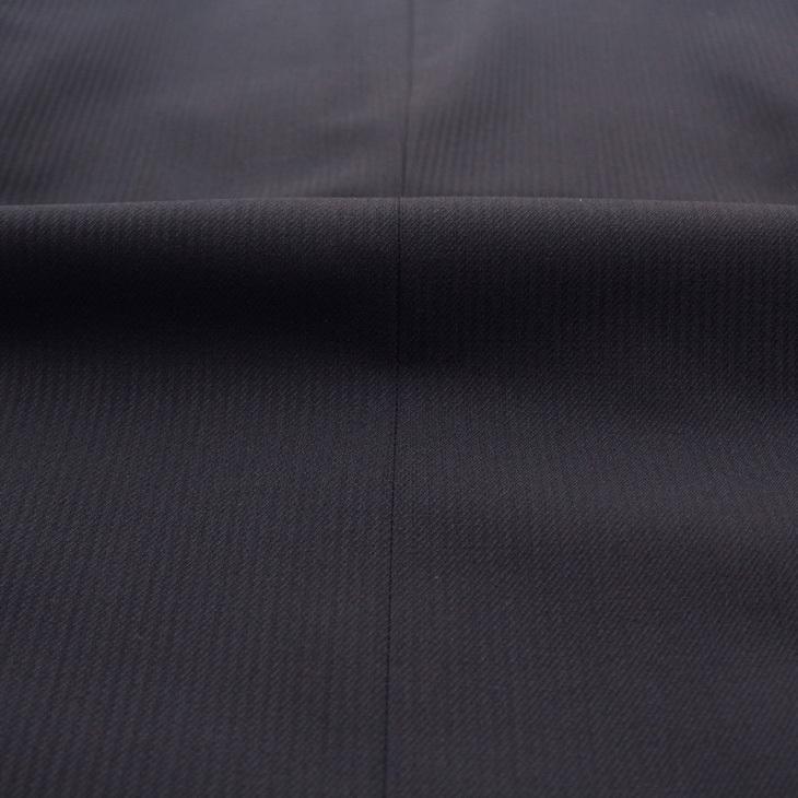 スーツ メンズ 2021-22 新作 秋冬 POLO BRITISH COUNTRY SPIRIT ポロ ビーシーエス 濃紺ネイビー 織柄シャドー ストライプ スリム型 (AB体) ウエストマジック | POLO BCS | 15