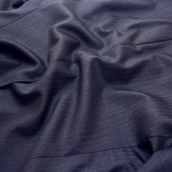 スーツ メンズ 新品 秋冬 レノマ パリス Super110s 明るめネイビー 杉綾織 ヘリンボーン DROP6.5 2つボタン ビジネス スーツ (AB/BB体) | renoma | 12