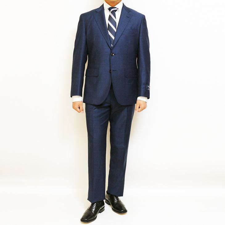ZEGNA（ゼニア） スーツ メンズ 新品 春夏 エルメネジルドゼニア 紺