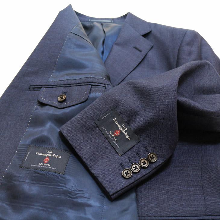 ZEGNA（ゼニア） スーツ メンズ 新品 春夏 エルメネジルドゼニア 紺