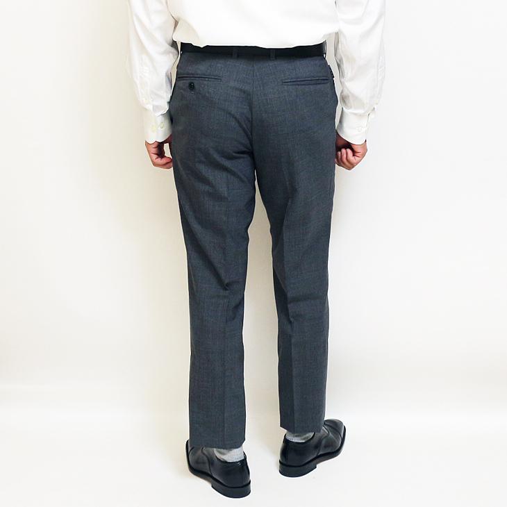 ficce ビジネス スラックス メンズ 春夏 新品 フィッチェ ウォッシャブル 家庭洗濯可能 ストレッチ 全3色 ノータック ローライズ パンツ | FICCE | 03