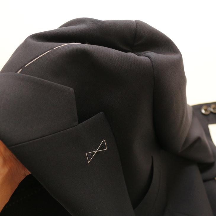 スーツ メンズ 春夏 秋冬 通年 新品 FICCE フィッチェ 濃紺ネイビー無地 2つボタンナロー ノータックローライズパンツ スリム型 スーツ (A/AB体) | FICCE | 06