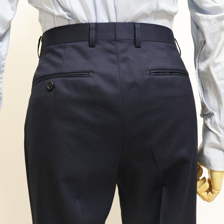 ちょっと訳アリ品 スーツ メンズ 秋冬春 VERSARE 新品 濃紺ネイビー無地 「国内オーダー工場生産」3つボタン段返 スーツ やや細め型 レギュラーモデル (A/AB体) |  | 11