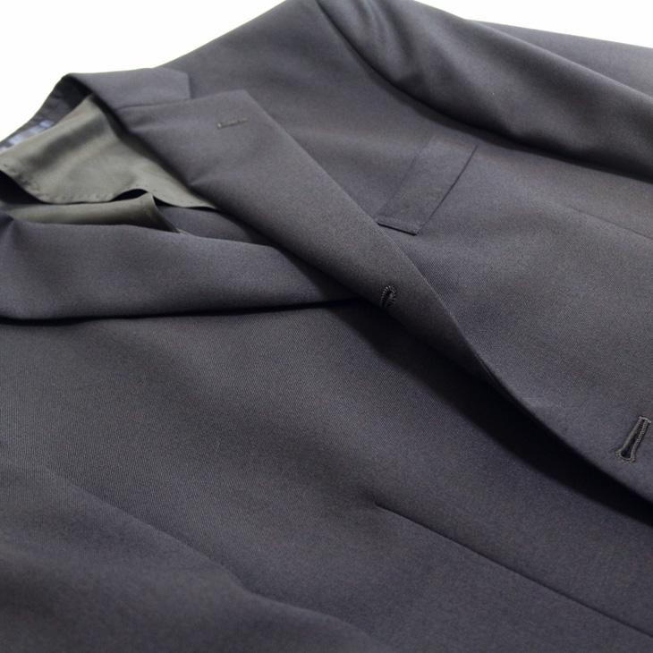 ちょっと訳アリ品 スーツ メンズ 秋冬春 VERSARE 新品 濃紺ネイビー無地 「国内オーダー工場生産」3つボタン段返 スーツ やや細め型 レギュラーモデル (A/AB体) |  | 08