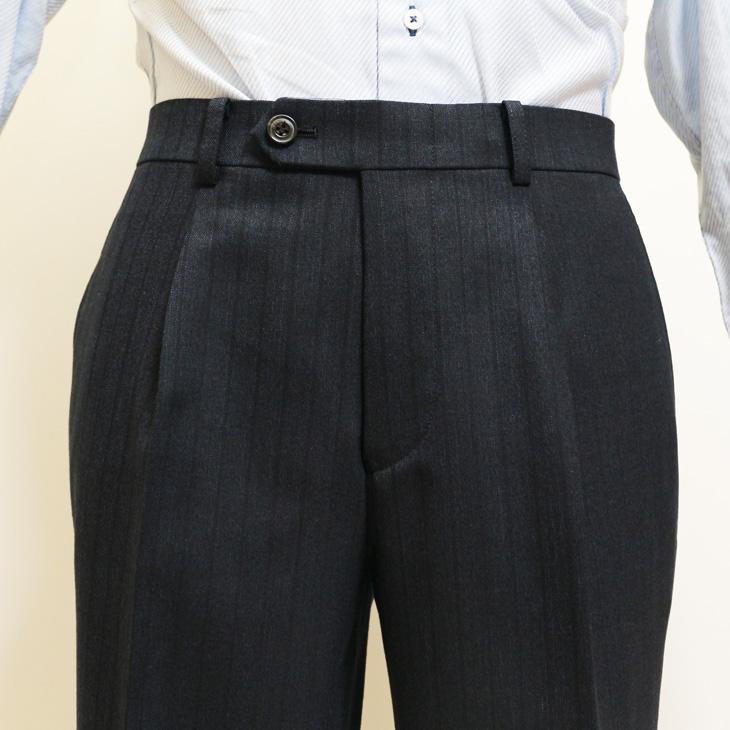 FICCE スーツ メンズ 新作 秋冬 フィッチェ 濃紺ネイビー杢 14mm FICCE スーツ メンズ 新作 秋冬 フィッチェ 濃紺ネイビー杢 14mm