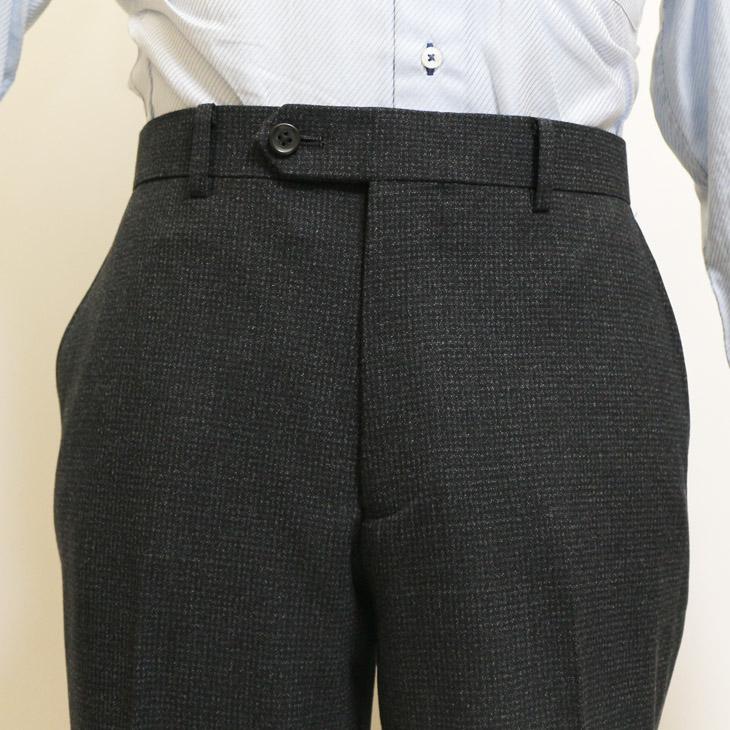 スーツ メンズ 新品 秋冬 エルメネジルドゼニア エレクタ 380g 濃灰グレー杢 小柄ブロック 2つボタン スーツ セレクト系 やや細め型 (AB/BB体) J-TML | ZEGNA | 11