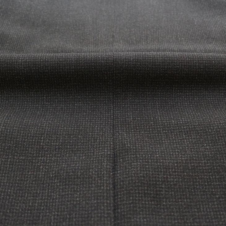 スーツ メンズ 新品 秋冬 エルメネジルドゼニア エレクタ 380g 濃灰グレー杢 小柄ブロック 2つボタン スーツ セレクト系 やや細め型 (AB/BB体) J-TML | ZEGNA | 13