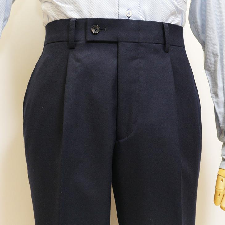 スーツ メンズ 新品 秋冬 renoma paris レノマ パリス Super100s 濃紺ネイビー無地 DROP6.5 2つボタン ビジネス スーツ (AB/BB体) | renoma | 10