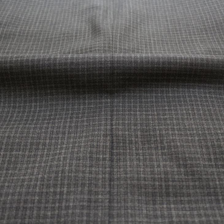 SALE スーツ メンズ 新品 春夏 renoma paris レノマ パリス Super110s 灰グレー 小柄チェック DROP6.5 2つボタン ビジネス スーツ (AB/BB体) J-REP05-2B | renoma | 16