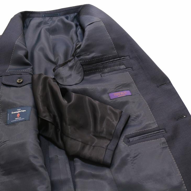 凄!!新品未使用■ZEGNA テーラード スーツ ネイビー ZEGNA ゼニア スーツ Ermenegildo Zegna COOLEFFECT 春夏