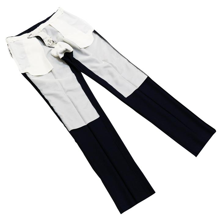 SALE スーツ メンズ 新作 春夏 新品 Stanley Blacker スタンリーブラッカー Super140s 濃紺ネイビー無地 ビジネス スーツ (A/AB体) やや細め |  | 13