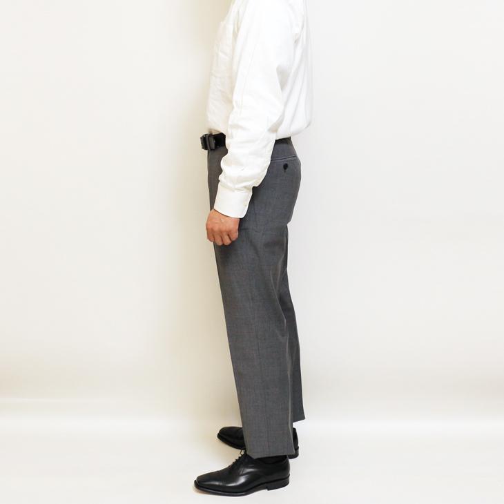 SALE 全2色 春夏 ficce ビジネス スラックス メンズ 新品 フィッチェ ウォッシャブル 家庭洗濯可能 ストレッチ ノータック ローライズ パンツ | FICCE | 12