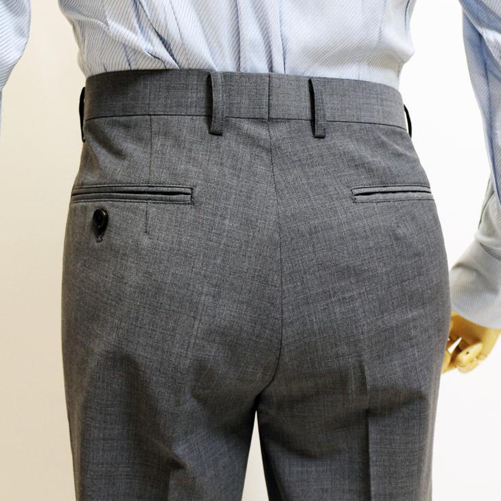 SALE 全2色 春夏 ficce ビジネス スラックス メンズ 新品 フィッチェ ウォッシャブル 家庭洗濯可能 ストレッチ ノータック ローライズ パンツ | FICCE | 15