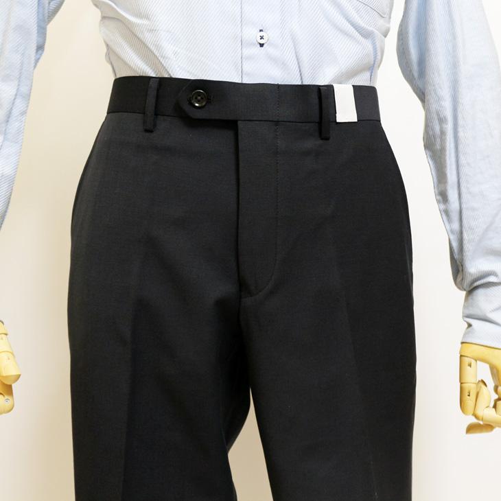 SALE 全2色 春夏 ficce ビジネス スラックス メンズ 新品 フィッチェ ウォッシャブル 家庭洗濯可能 ストレッチ ノータック ローライズ パンツ | FICCE | 03