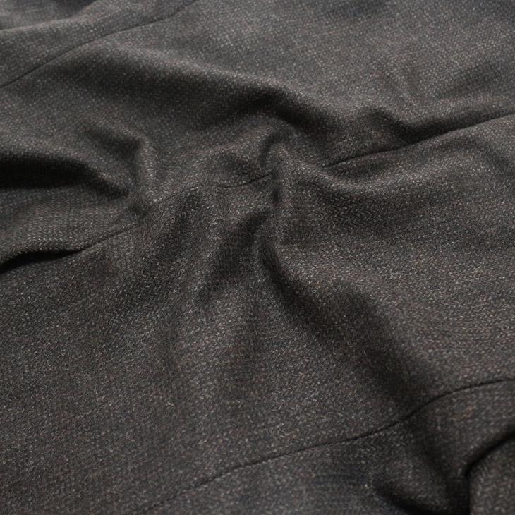 SALE 2024-25 秋冬新作 ジャケット テーラード ブレザー renoma paris レノマ パリス 黒茶杢 肉厚434g/m ウール起毛フランネル 尾州産生地 ジャケット (AB体) | renoma | 11